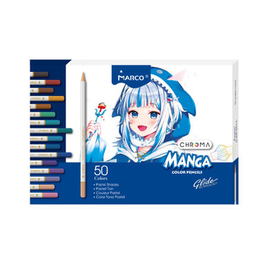 Marco Chroma Coloured Pencil Set 50
