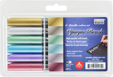 Marvy Opaque Brush Marker Sets