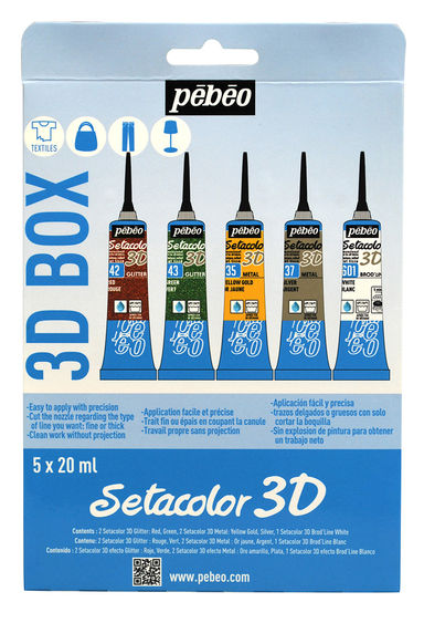 Pebeo Setacolor 3D Sets