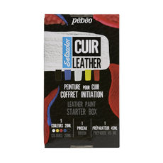 Pebeo Setacolor Leather Paint Starter Kit