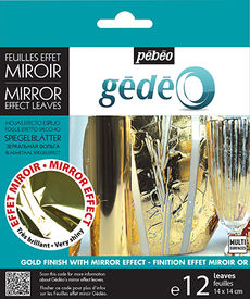 Gedeo Metal Leaves Mirror Effect
