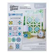 Plaid Gallery Glass Stained Glass Pattern Packs