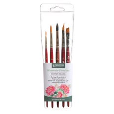 Princeton Watercolour Floral Professional 5-Piece Set