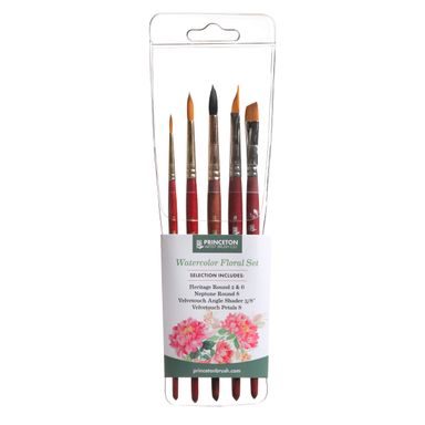 Princeton Watercolour Floral Professional 5-Piece Set