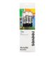 White Synthetic Short Handle 5pc (Flat 2,4,8,10 &12) (New Packaging)