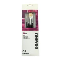 Reeves Oil Colour Brush Sets