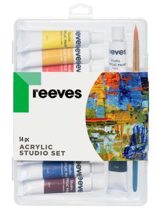 Reeves Acrylic Paint Art Set