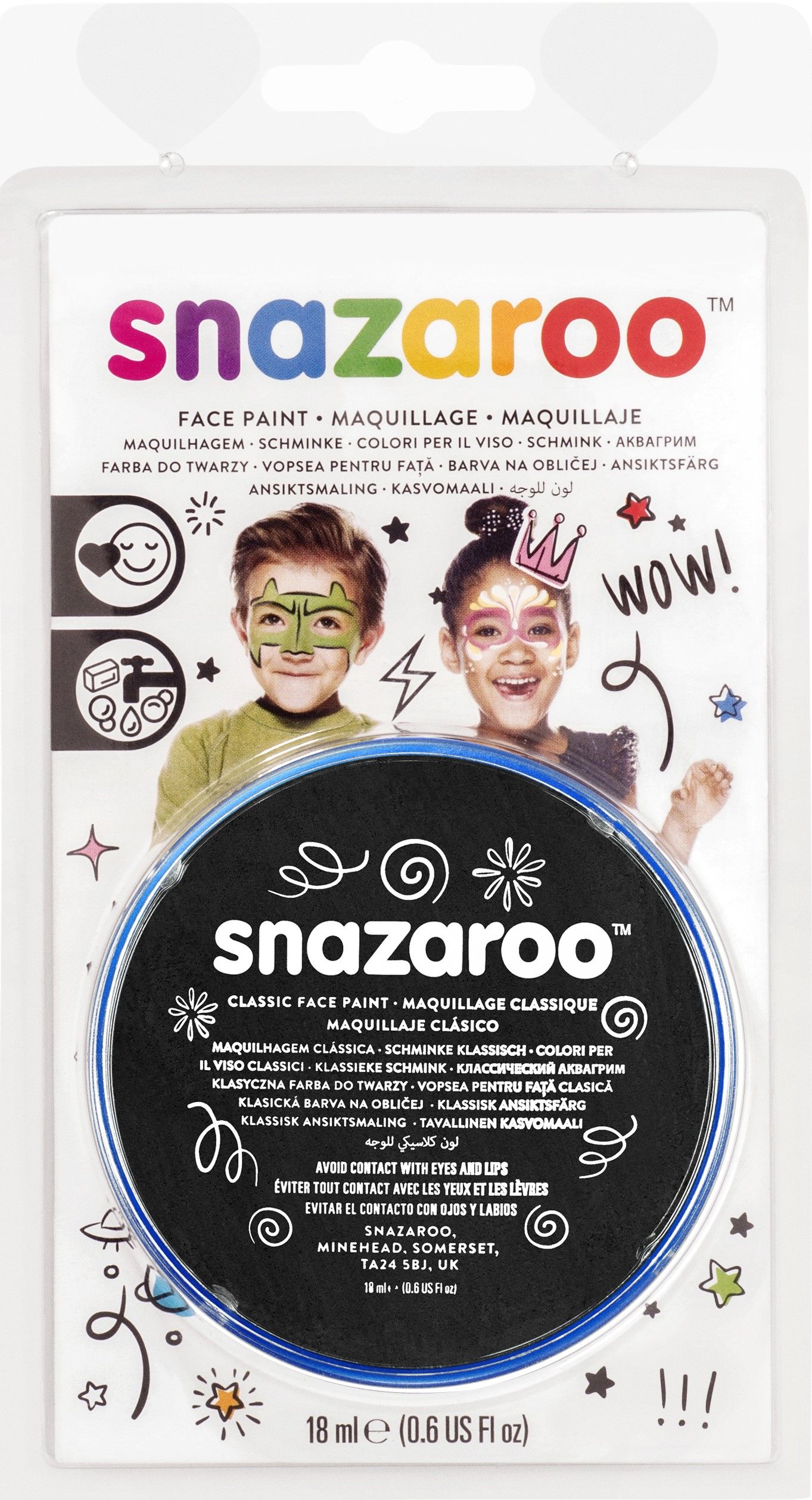 Snazaroo Face Paint 18 ml Compact - Turquoise