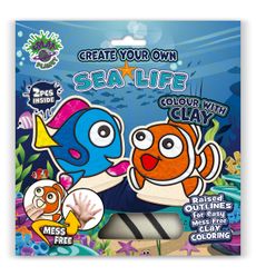 Splat Planet Clay Colouring Sets