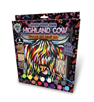 Splat Planet Dimensional Wooden Art Kits
