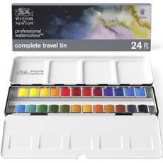 Winsor & Newton Professional Water Colour Complete Travel Tin