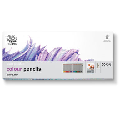 Winsor & Newton Studio Coloured Pencil Set 50