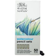 Winsor & Newton Studio Watercolour Pencil Drawers Set 50