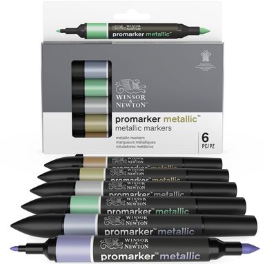 Winsor & Newton MetallicMarker Set