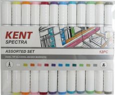 Kent Spectra Graphic Design Marker Sets