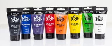 Byron Kids Washable Paint 75ml