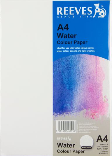 Reeves Watercolour Paper Packs