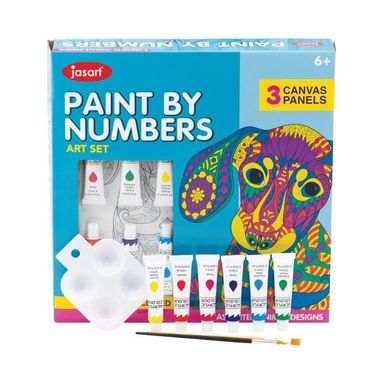 Jasart Kids Paint By Numbers Art Set